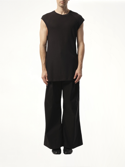 Long Tank Top in Soot