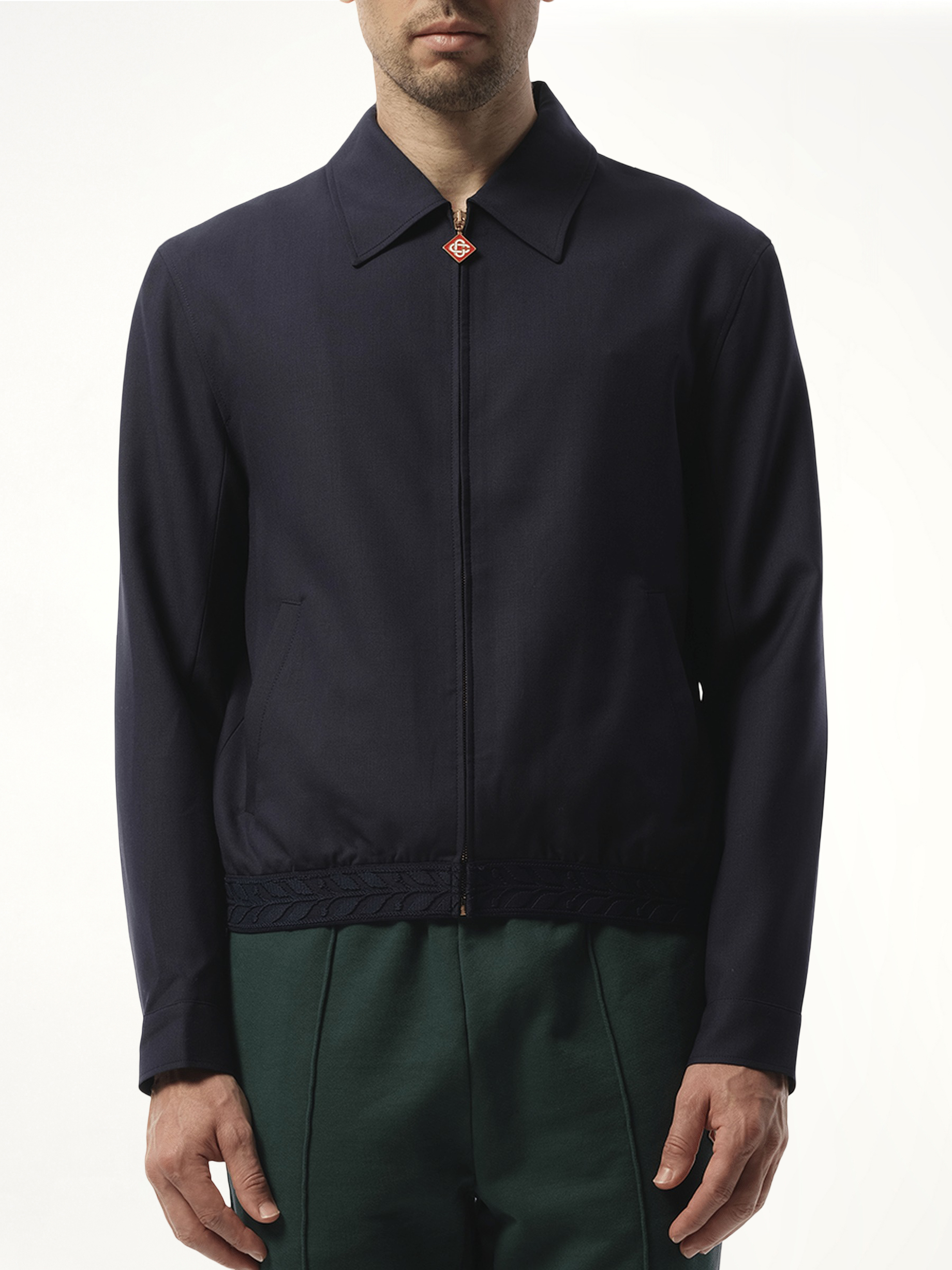 Sports Tailored Jacket in Navy