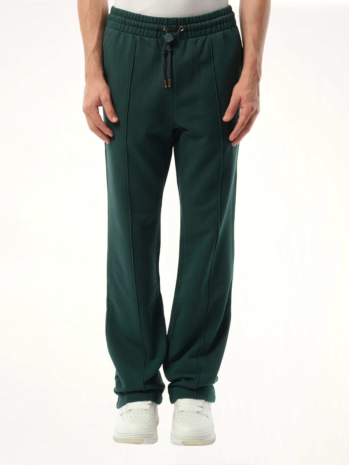 Embroidered CC Patch Jogger in Green