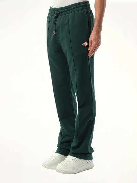 Embroidered CC Patch Jogger in Green