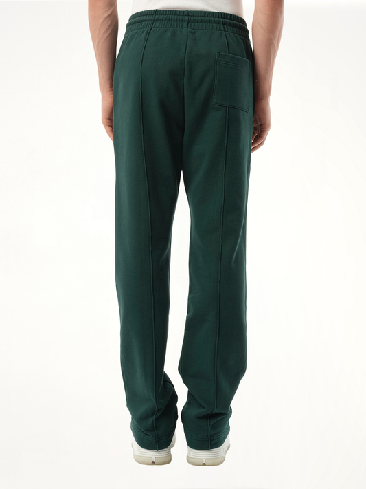 Embroidered CC Patch Jogger in Green