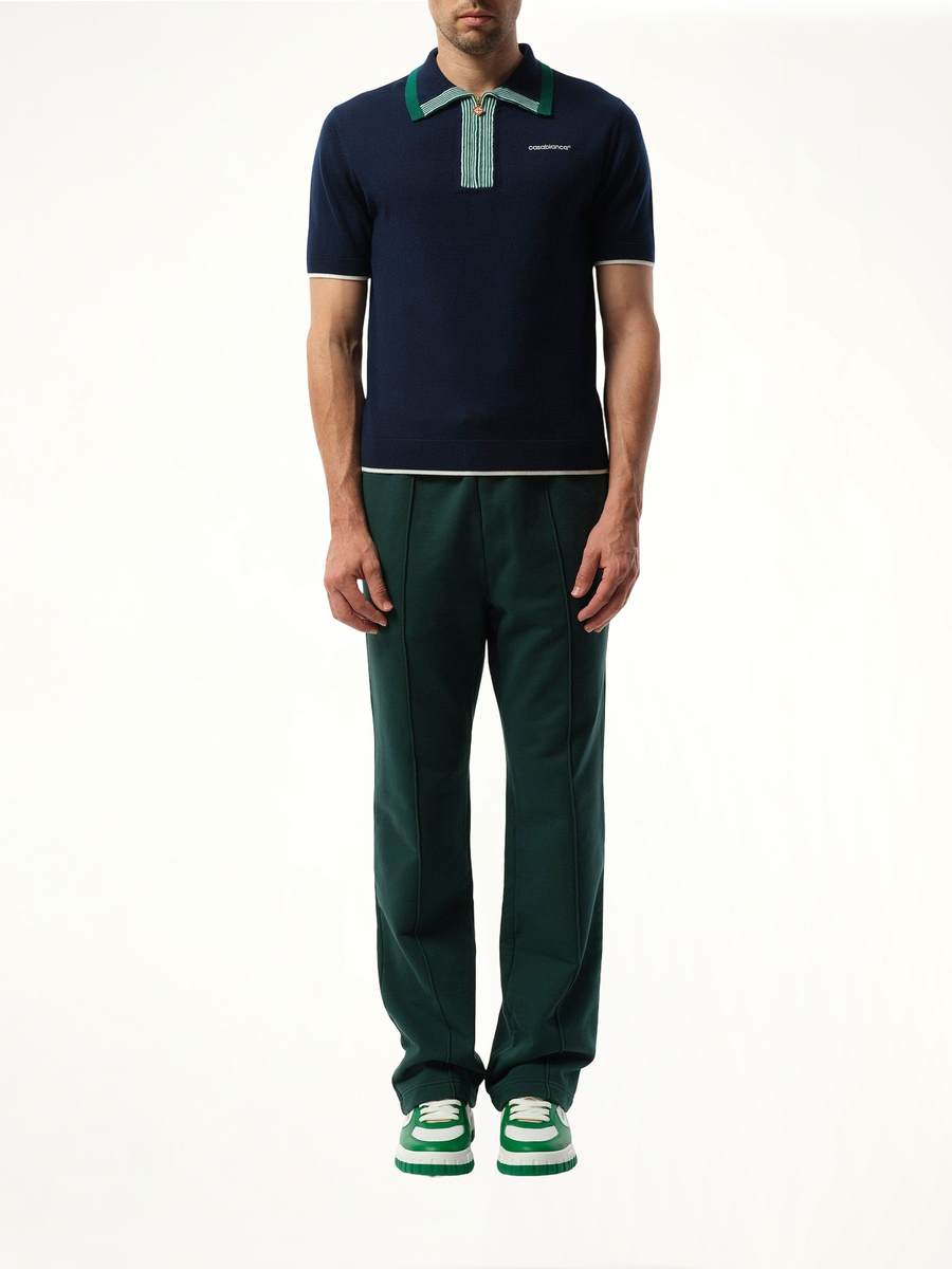 Tennis Polo in Navy