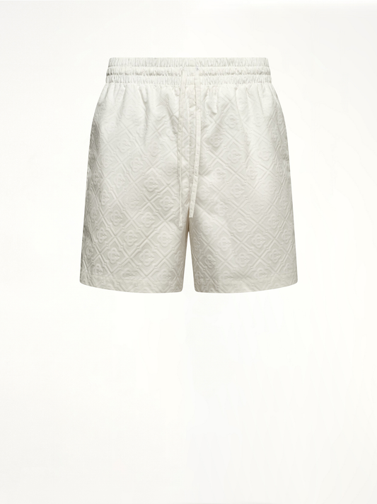 Drawstring Shorts in White