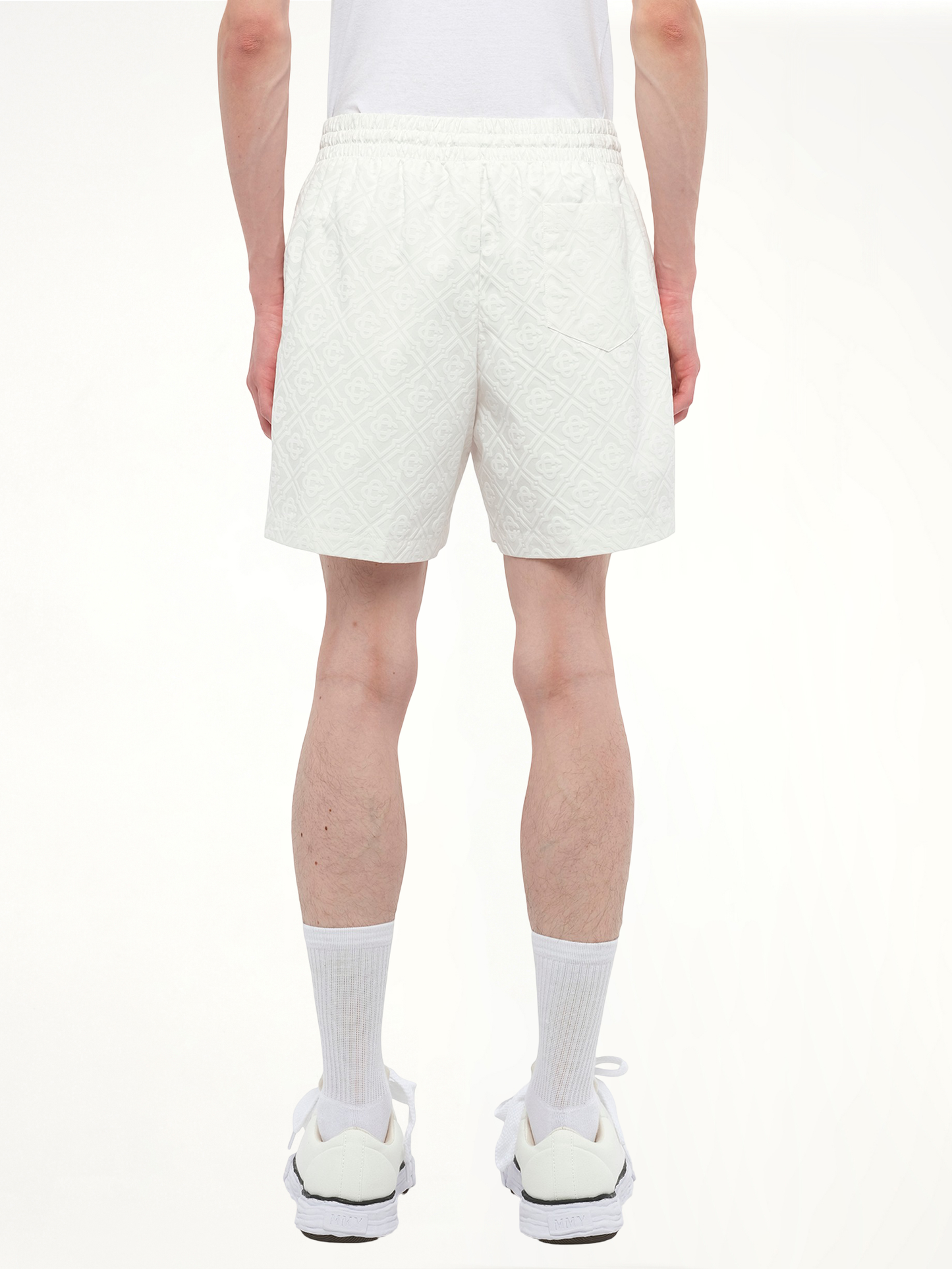 Drawstring Shorts in White