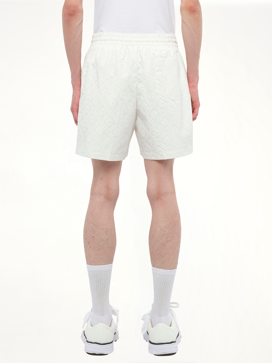 Drawstring Shorts in White