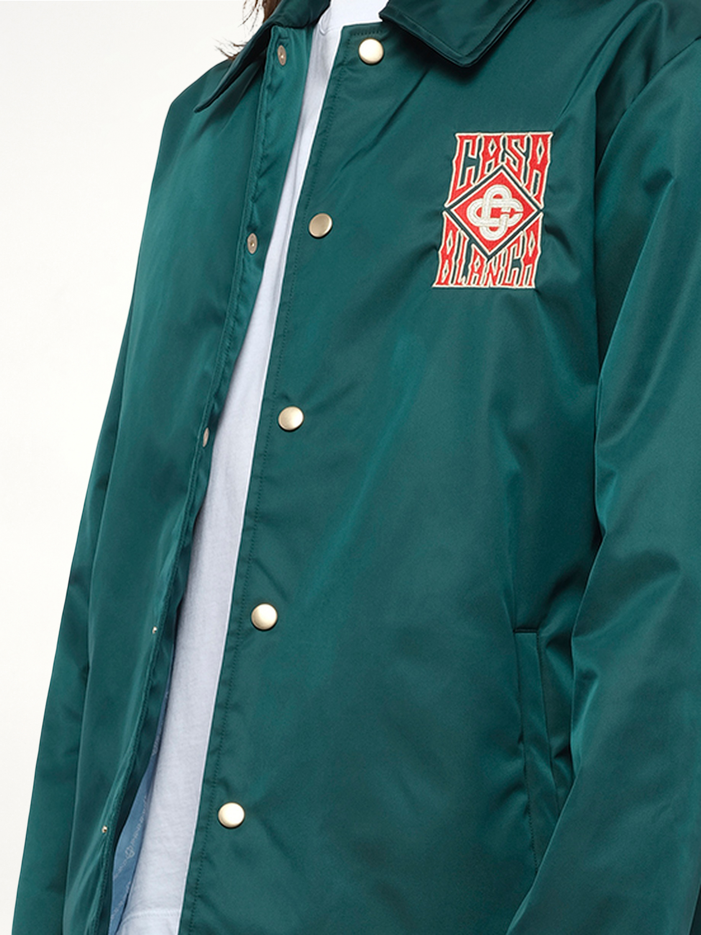 Stadium Jacket in Green
