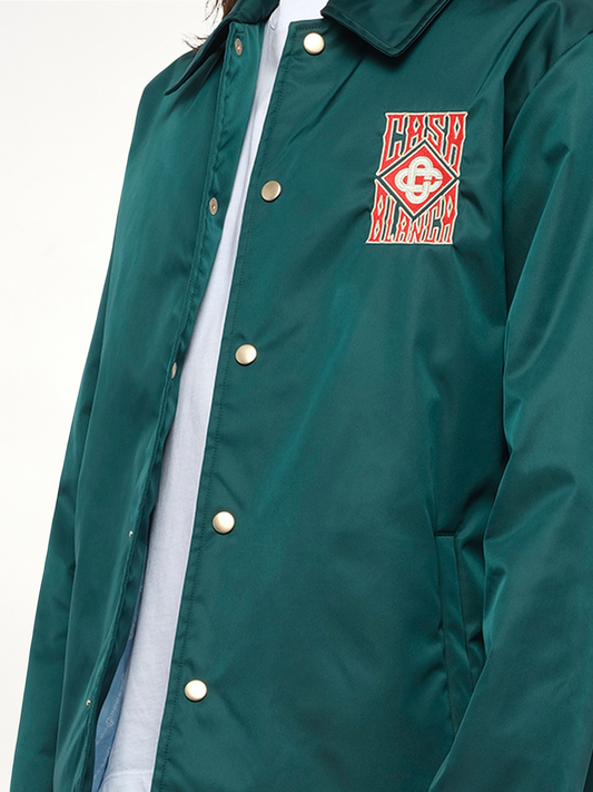 Stadium Jacket in Green