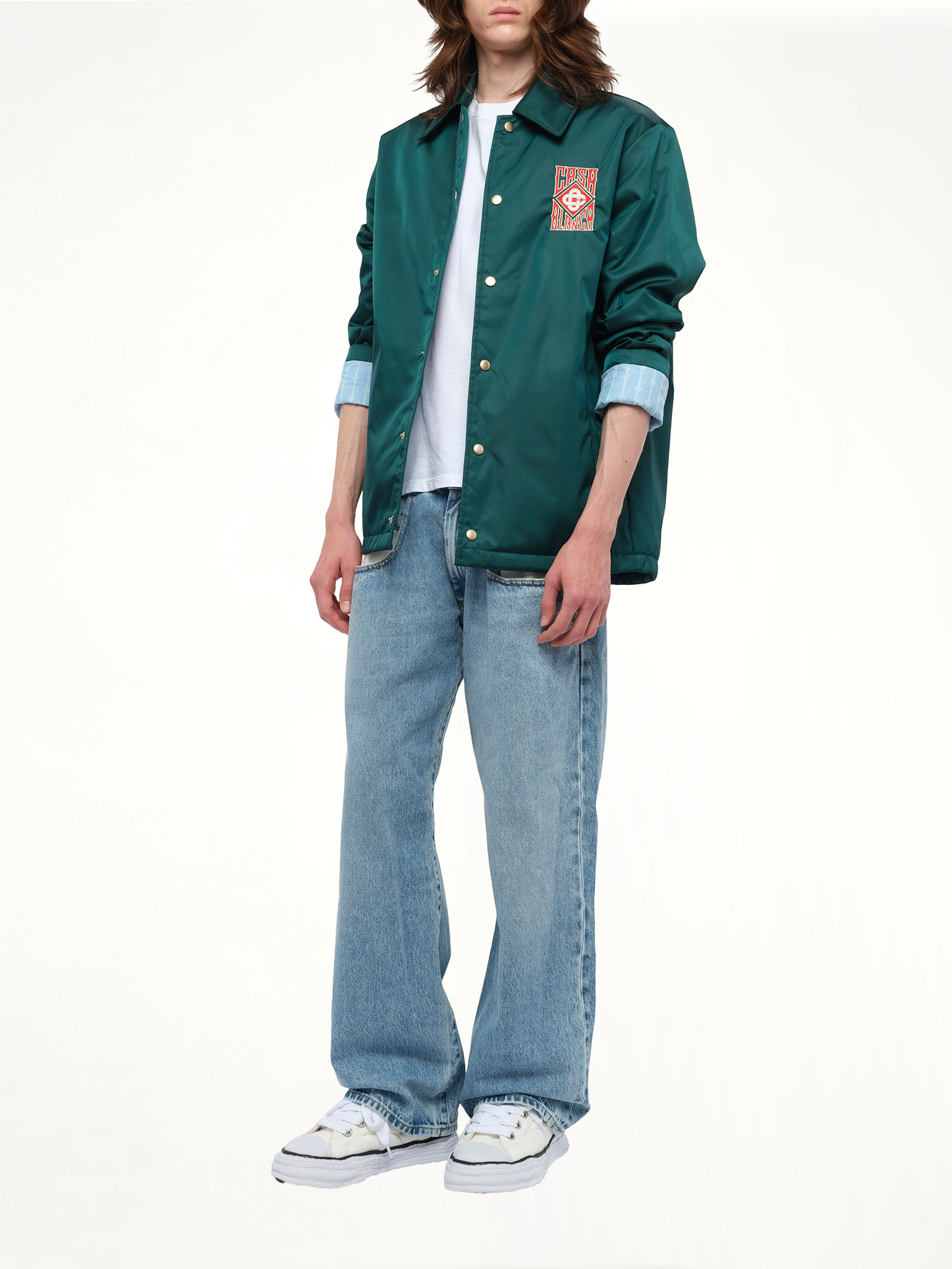 Stadium Jacket in Green