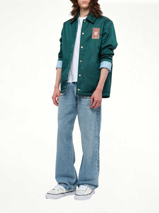 Stadium Jacket in Green