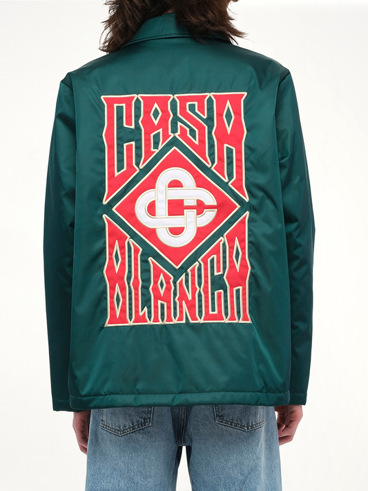 Stadium Jacket in Green