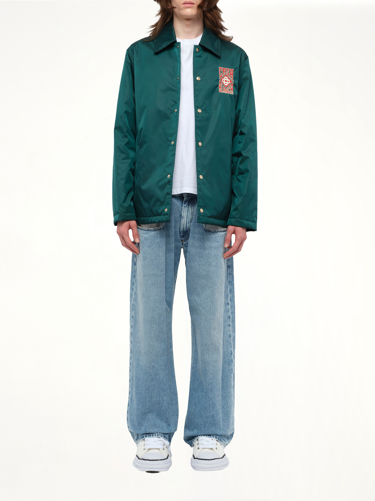 Stadium Jacket in Green