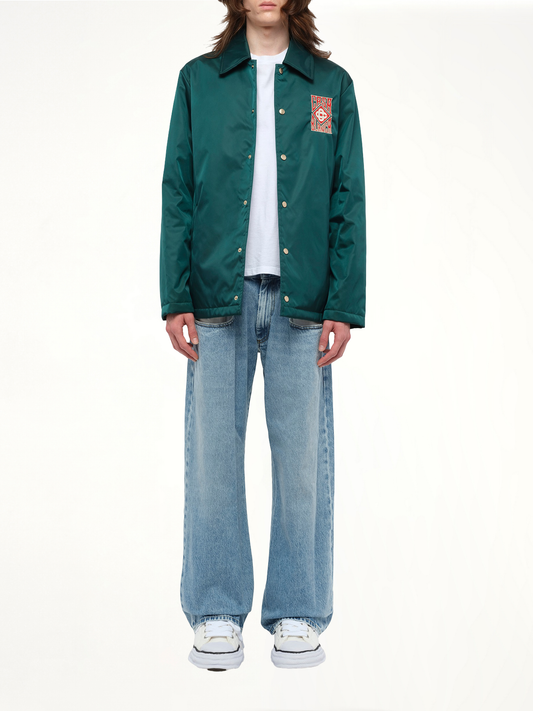 Stadium Jacket in Green