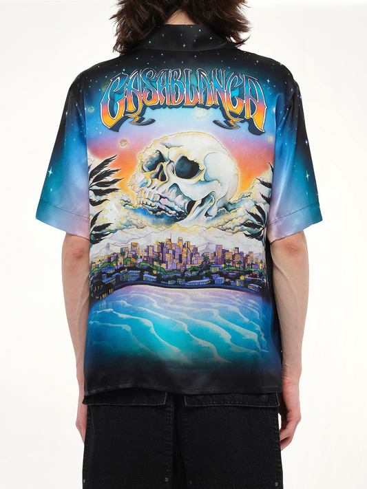 La Premonition Cuban Collar Shirt in Multicolour