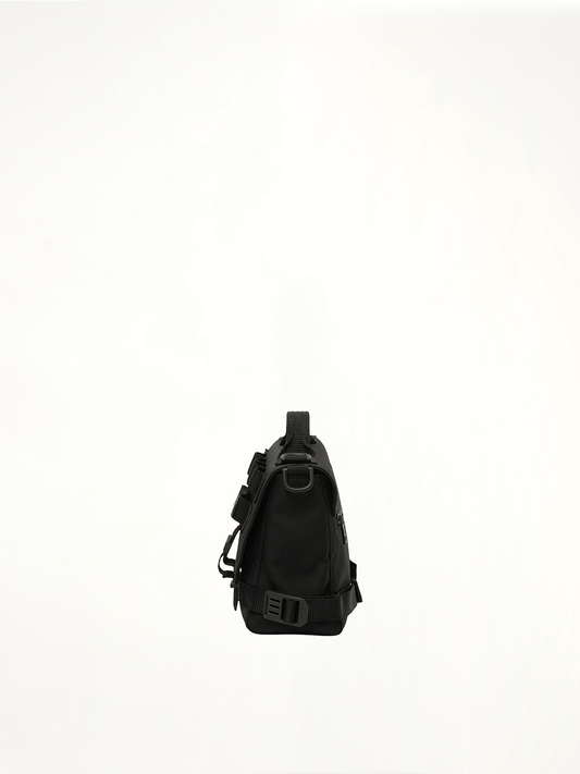 Army Messenger Bag in Black