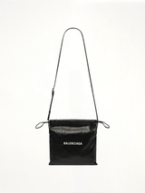 Logo Shopper Dust Bag in Black