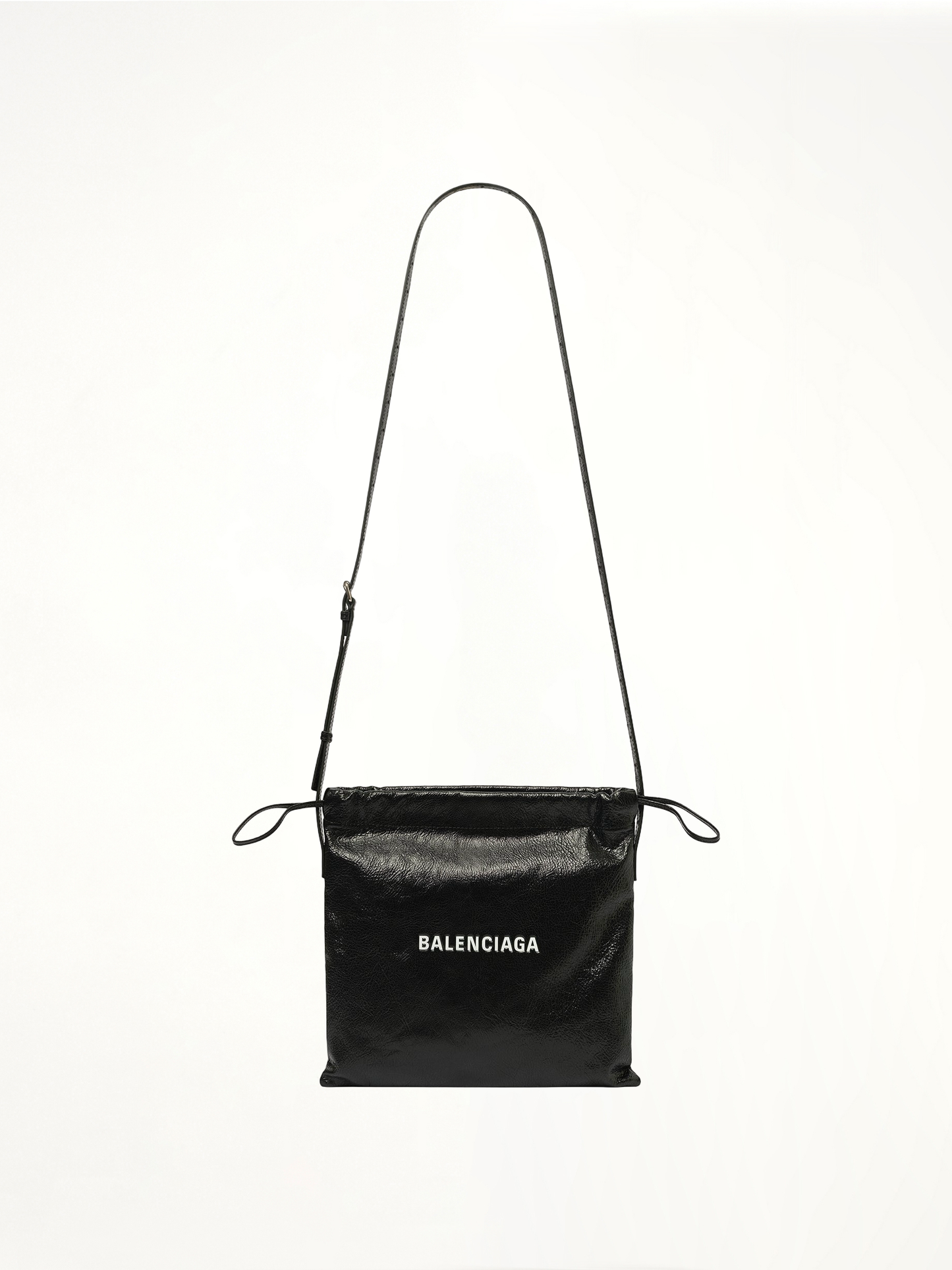 Logo Shopper Dust Bag in Black