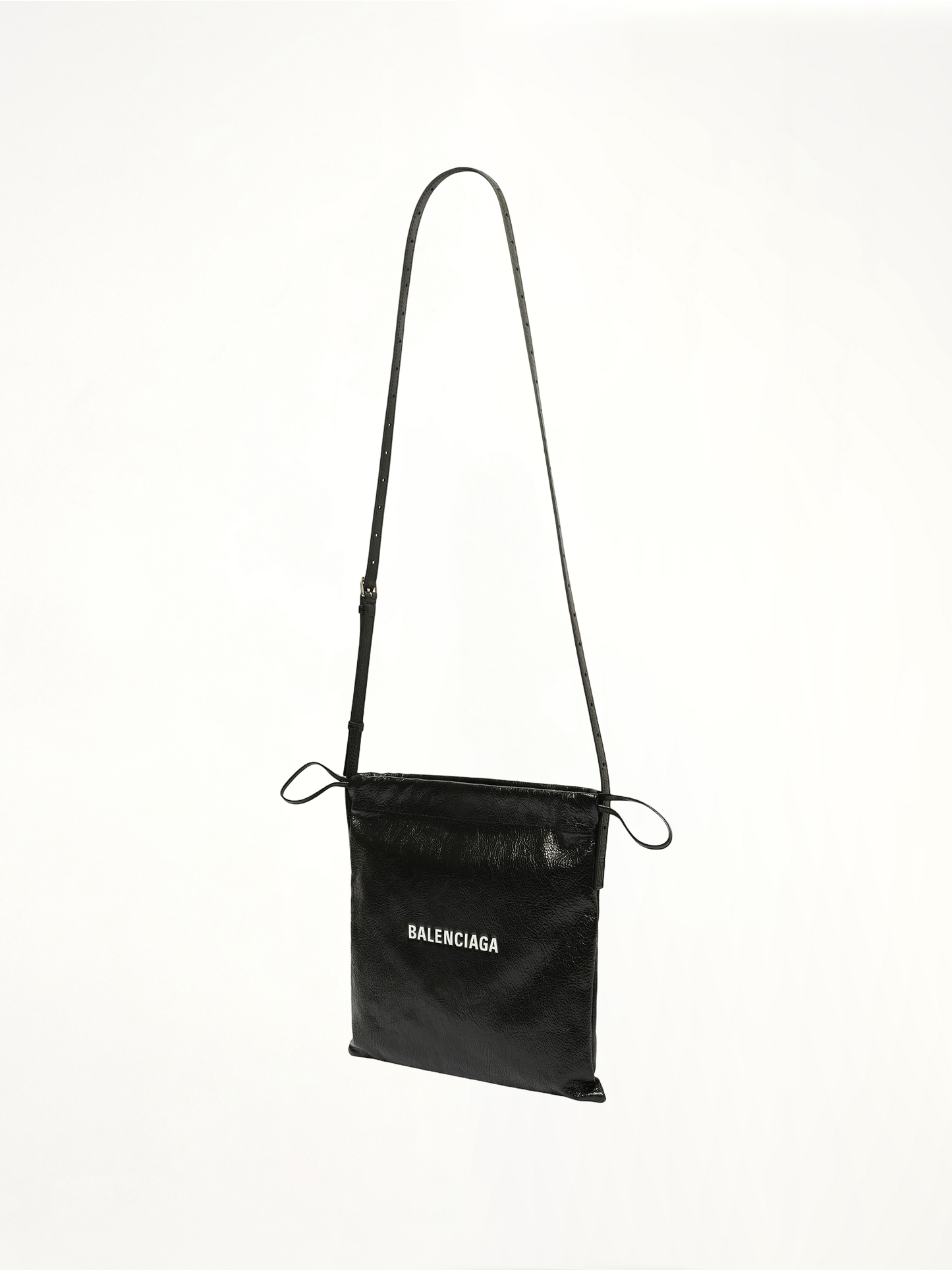 Logo Shopper Dust Bag in Black