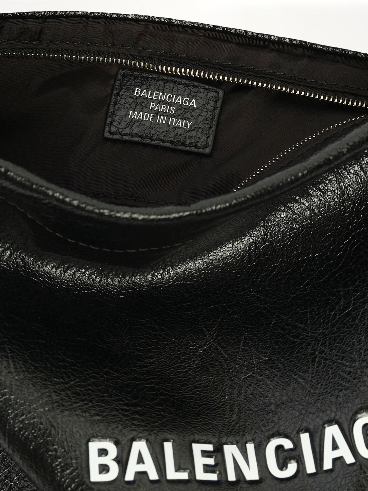 Logo Shopper Dust Bag in Black