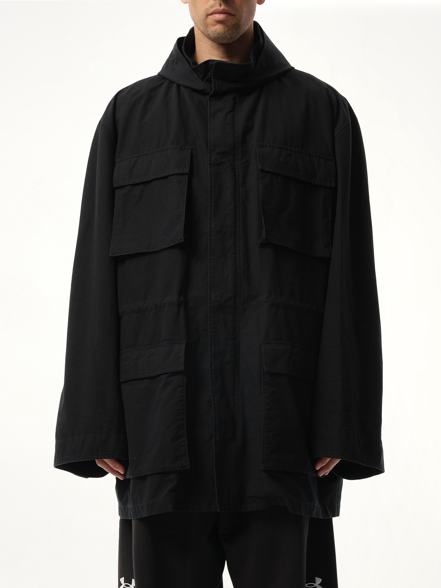 Uniform Parka in Ink