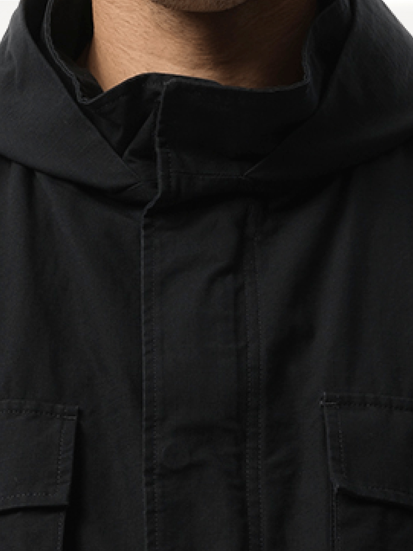 Uniform Parka in Ink