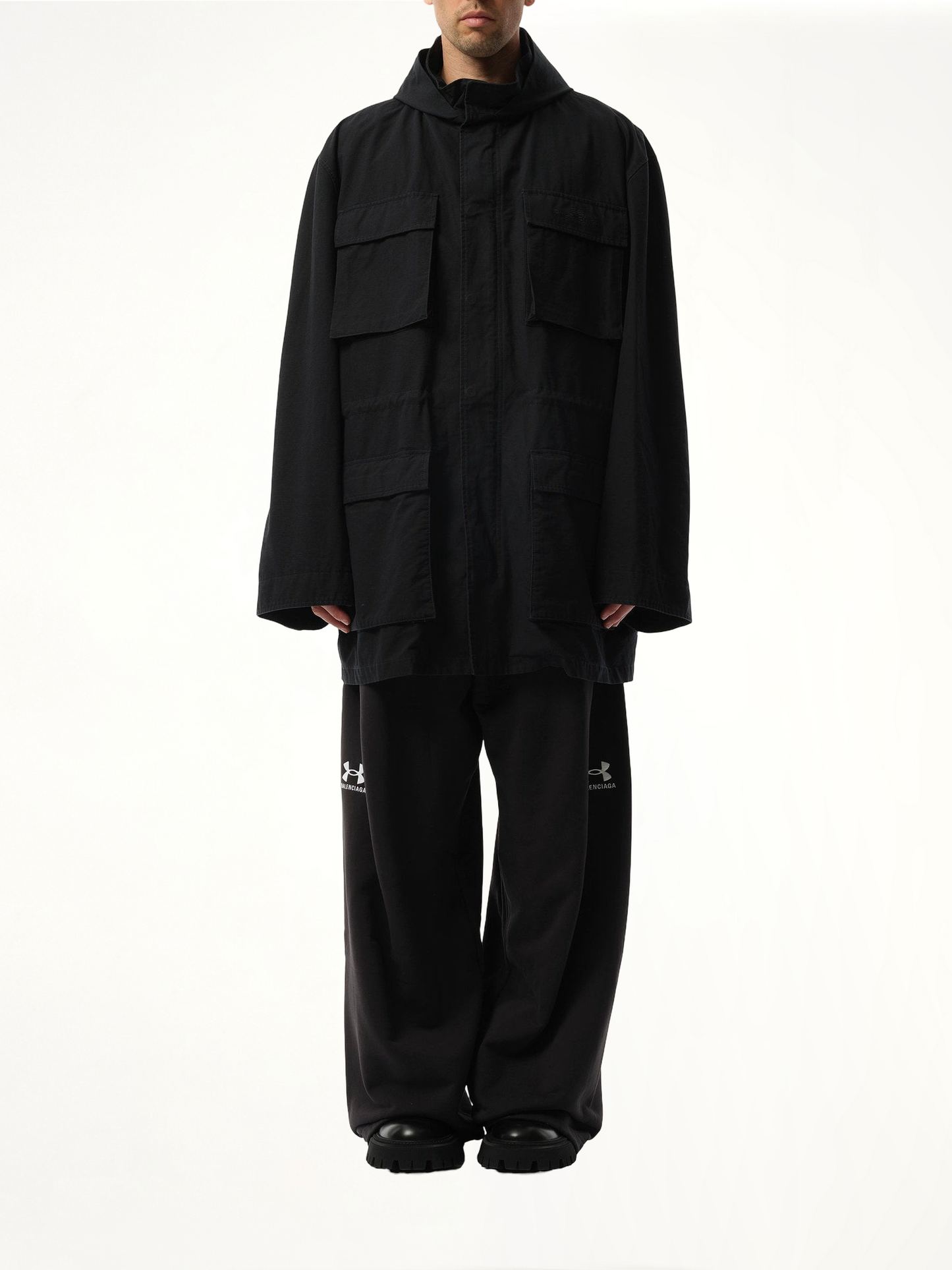 Uniform Parka in Ink