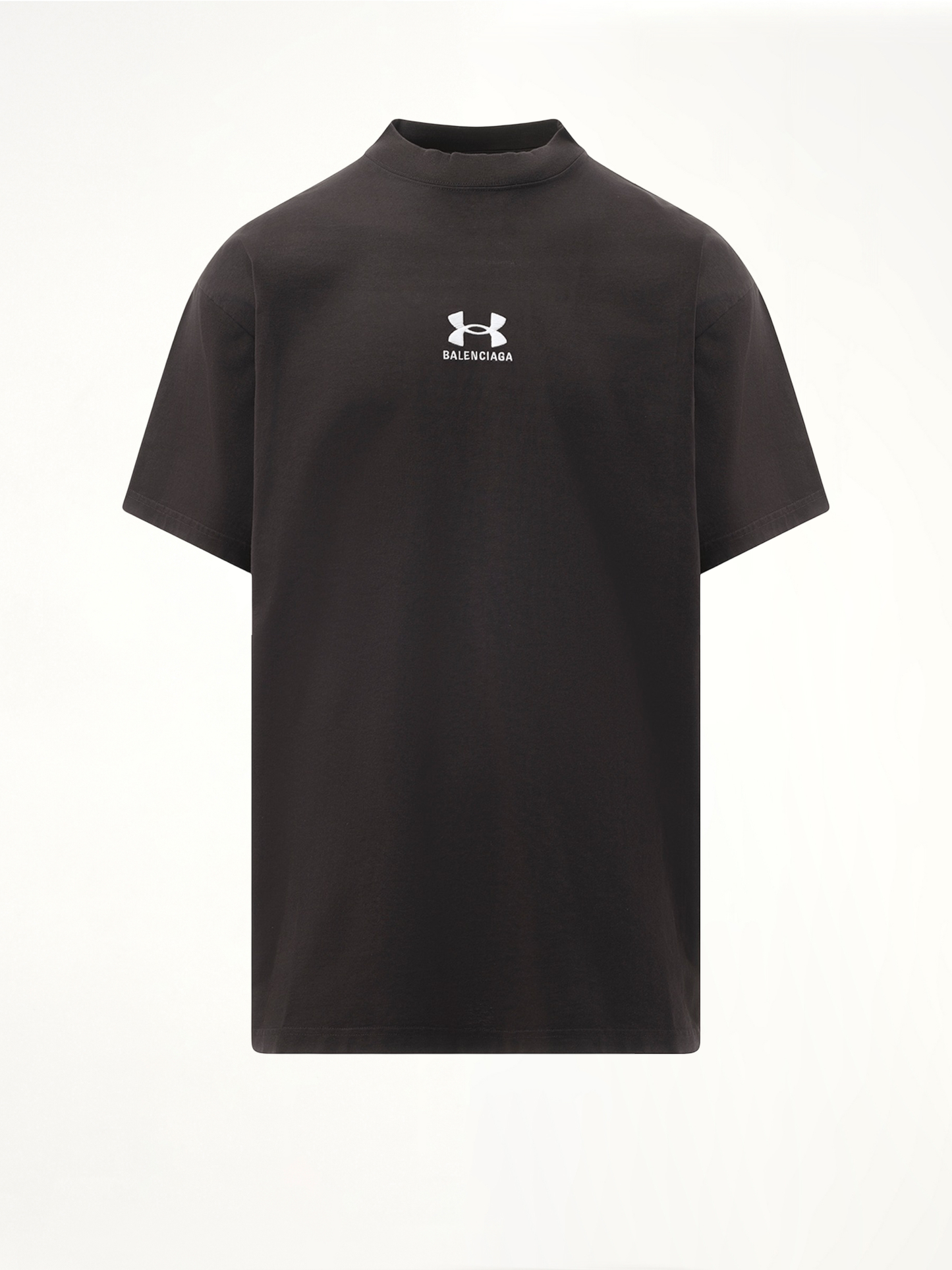 Under Armour Oversized T-Shirt in Washed Black/White