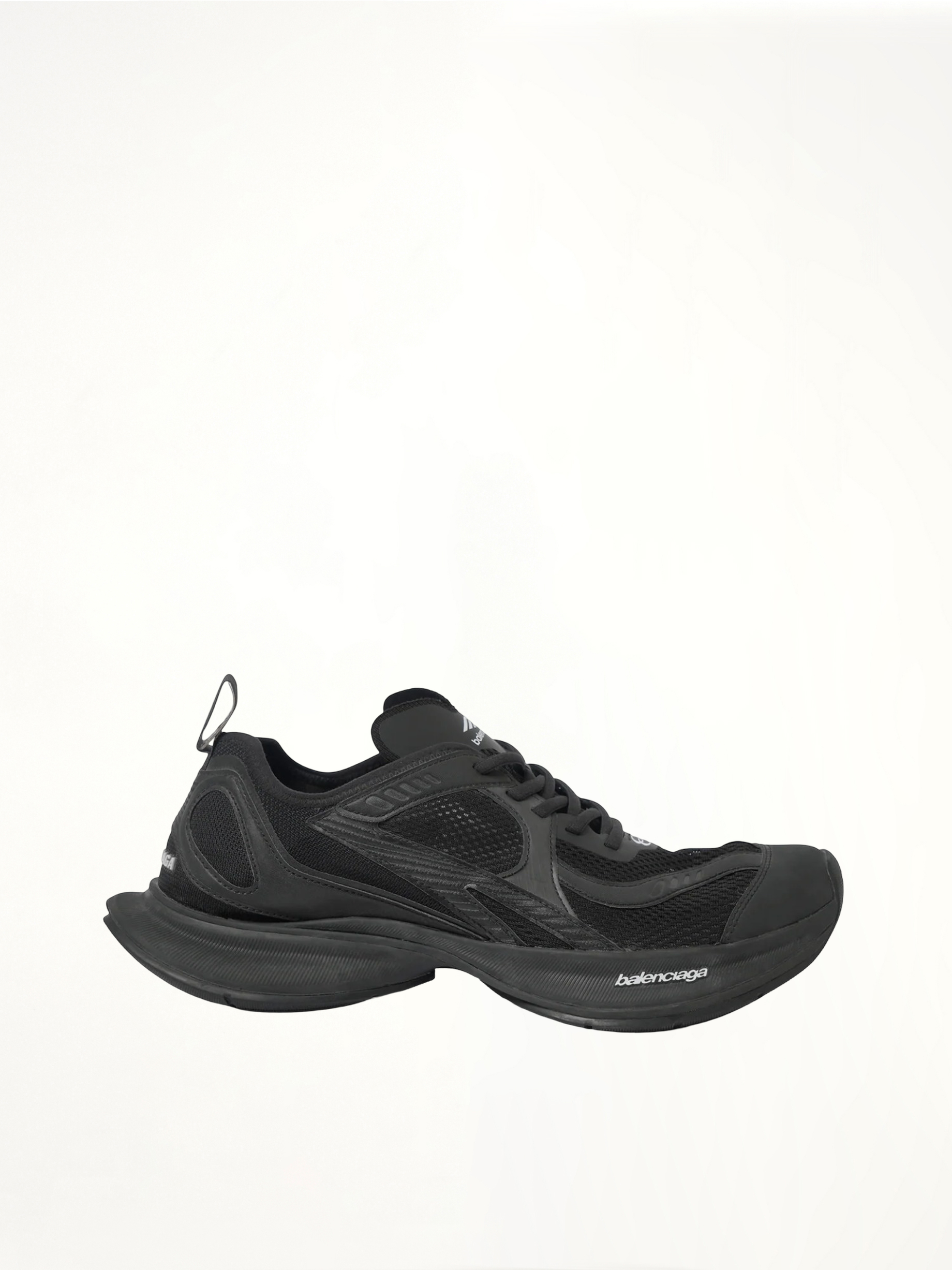 Circuit Sneaker in Black Side View | BALENCIAGA