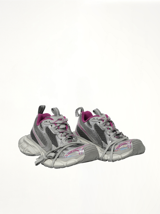 3XL Sneaker in Grey/White/Pink