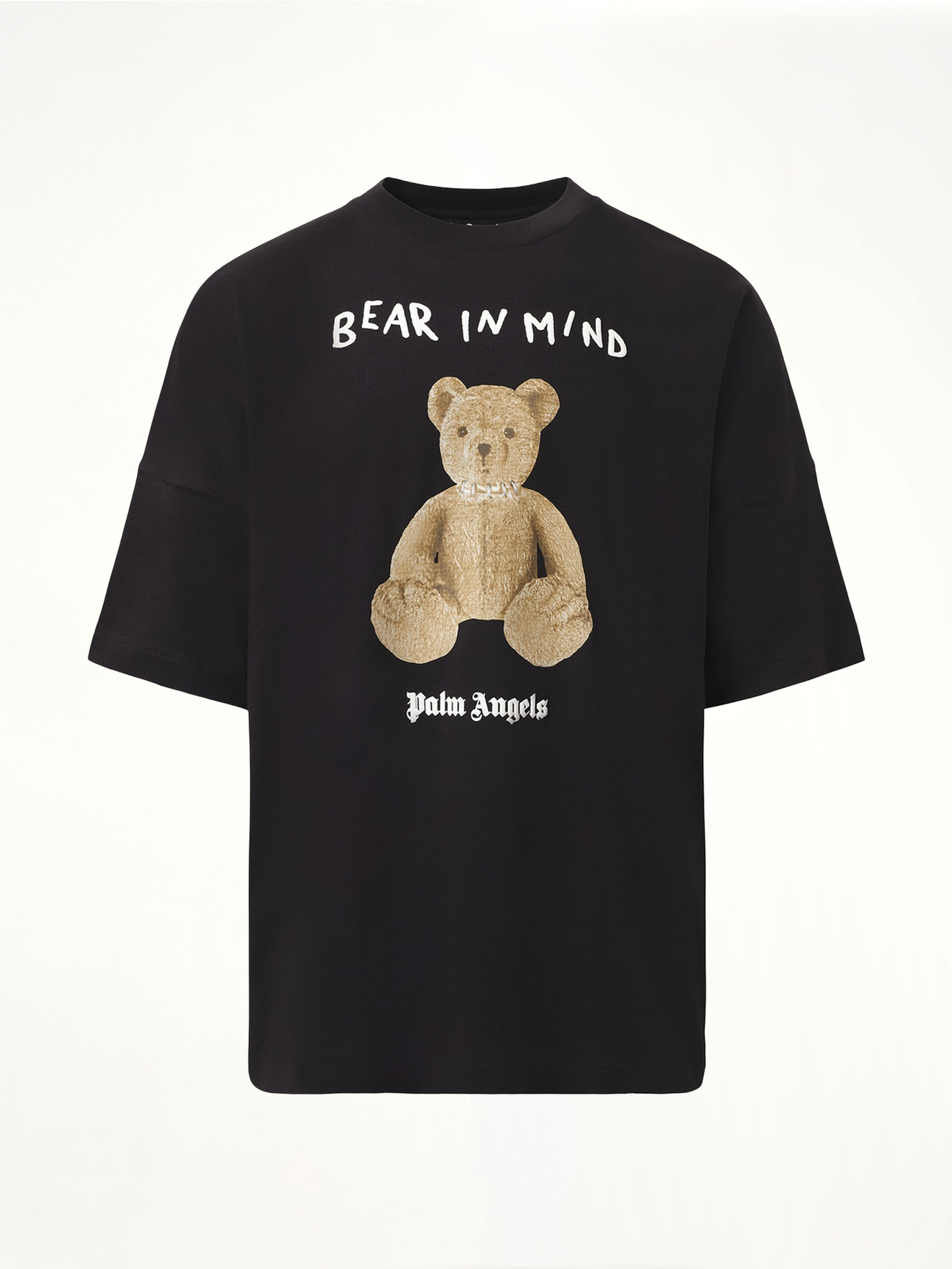 Bear in Mind Over T-Shirt in Black/Brown