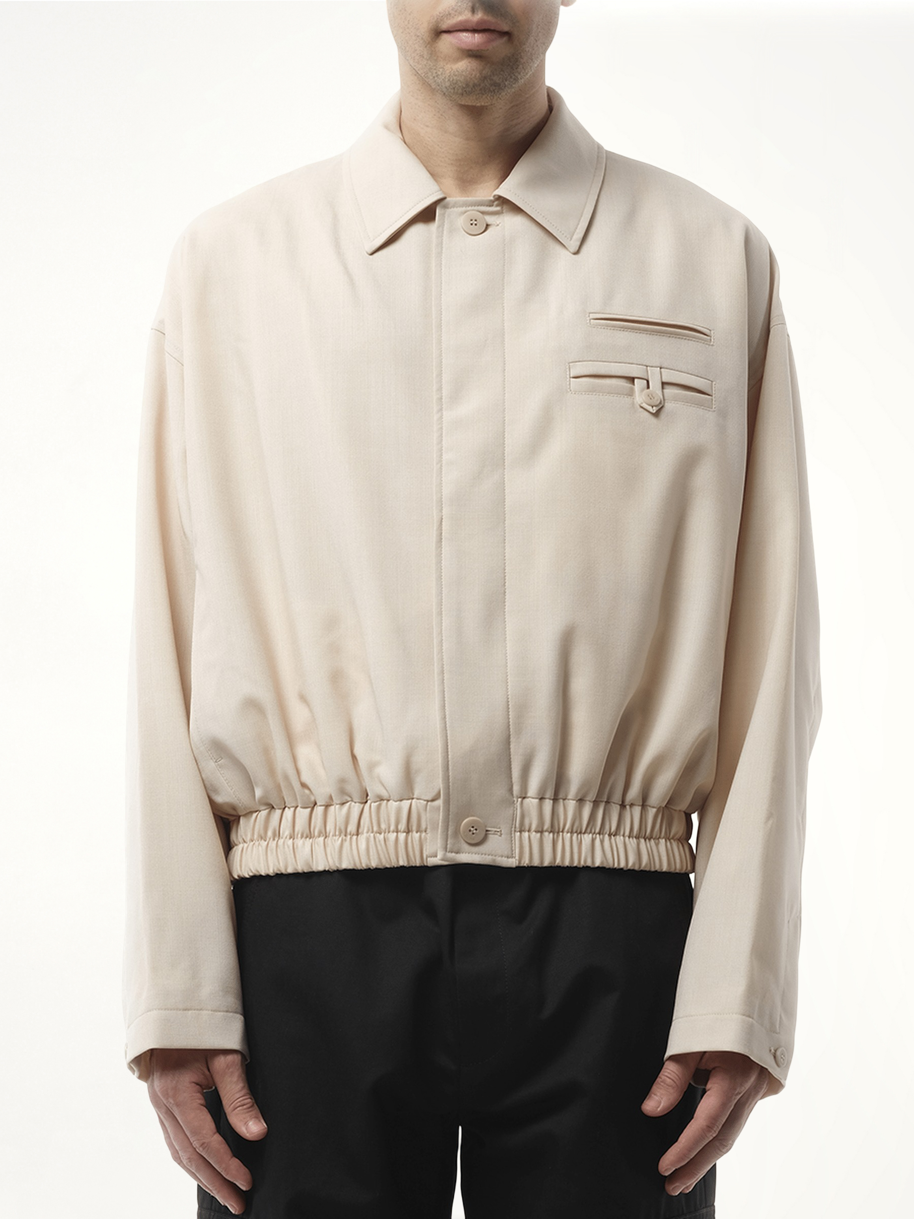 Le Blouson Melao in Light Beige