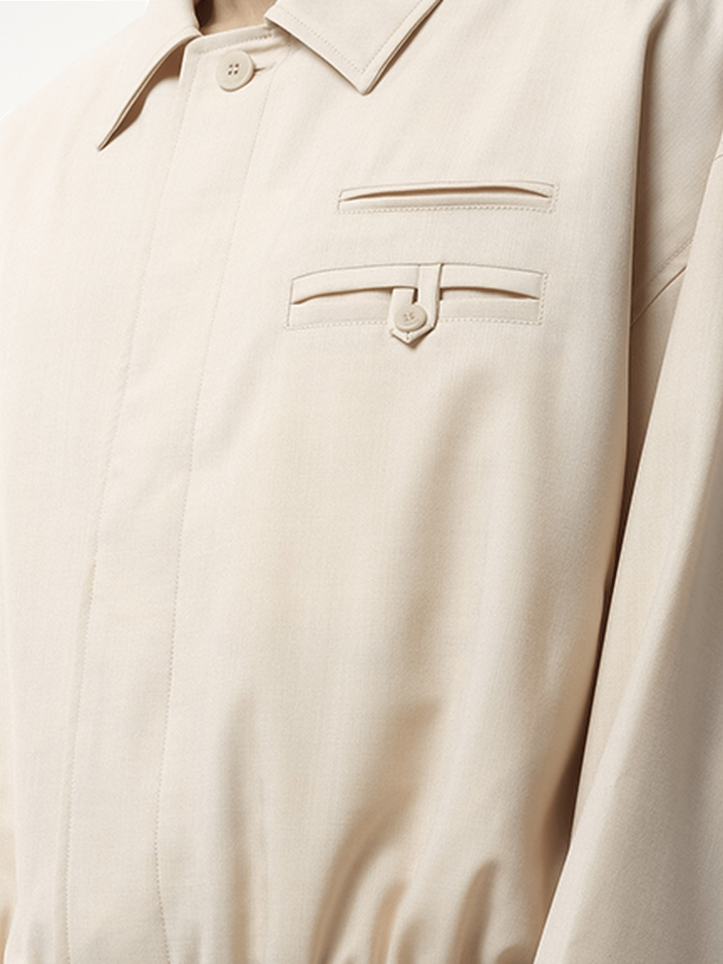 Le Blouson Melao in Light Beige