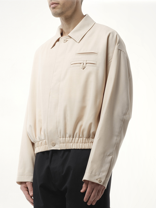 Le Blouson Melao in Light Beige