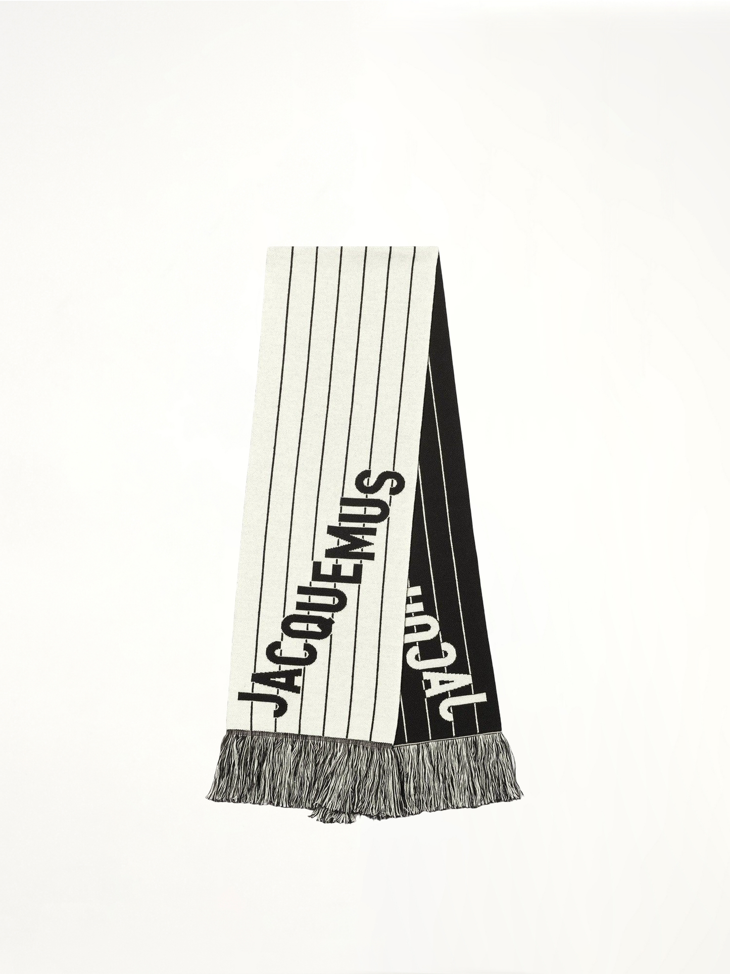 L'Echarpe Liga Scarf in Black/White