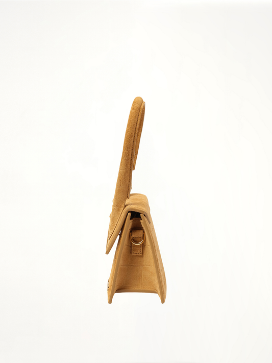 Le Chiquito Moyen Boucle in Camel