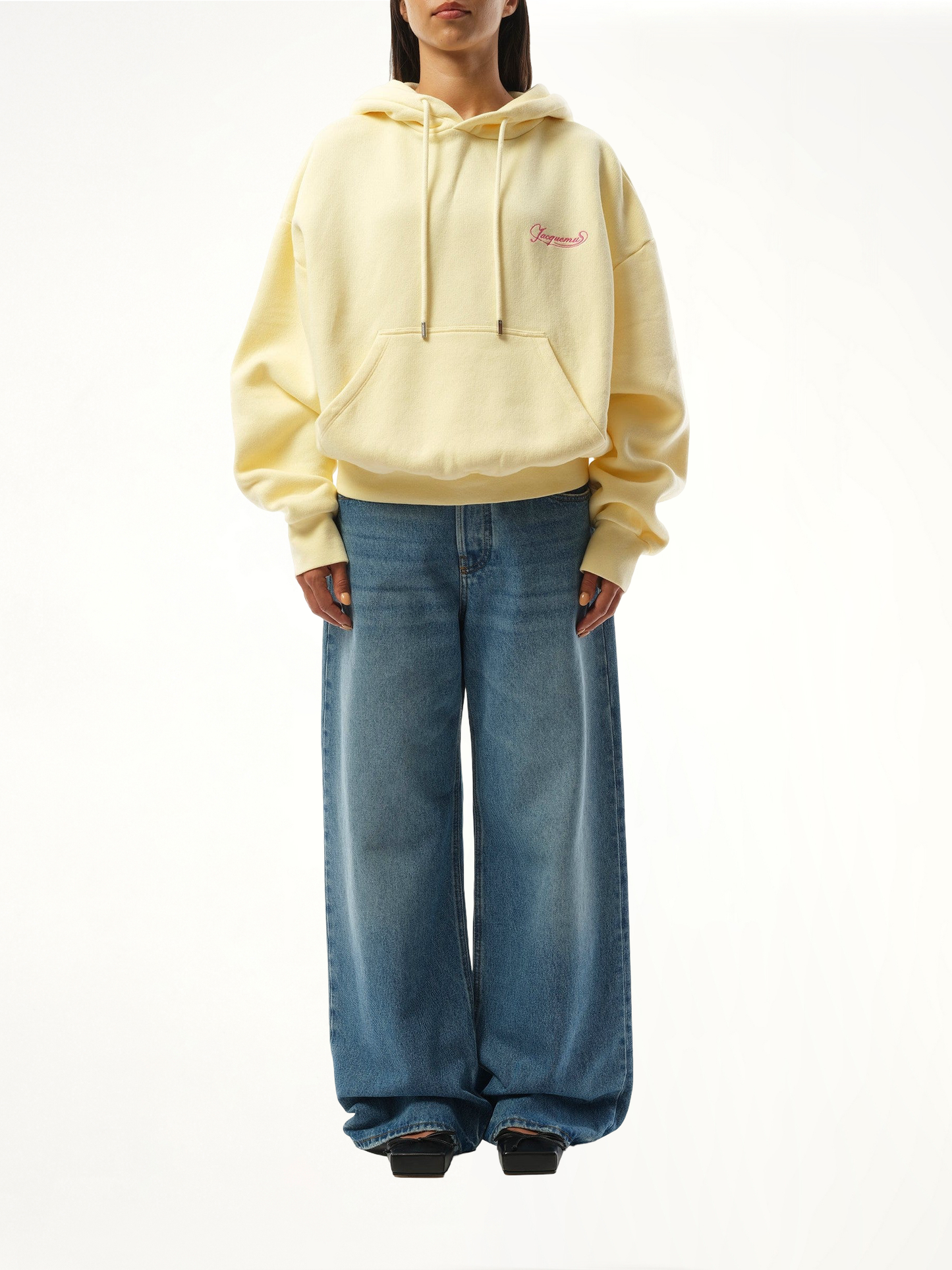 Le Hoodie Corto Uni Club in Beige