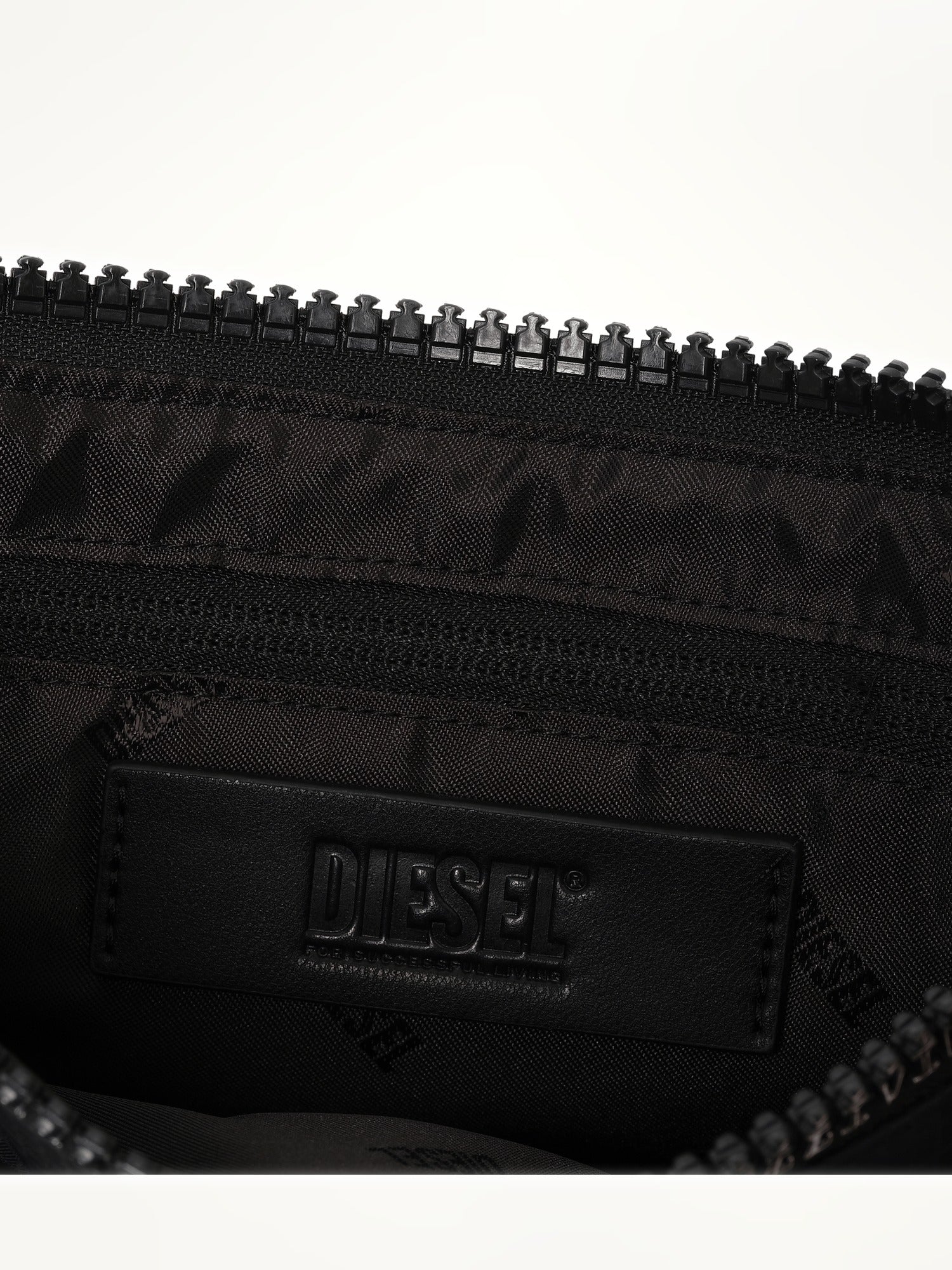 Diesel Zip-D Shoulder Bag in Black