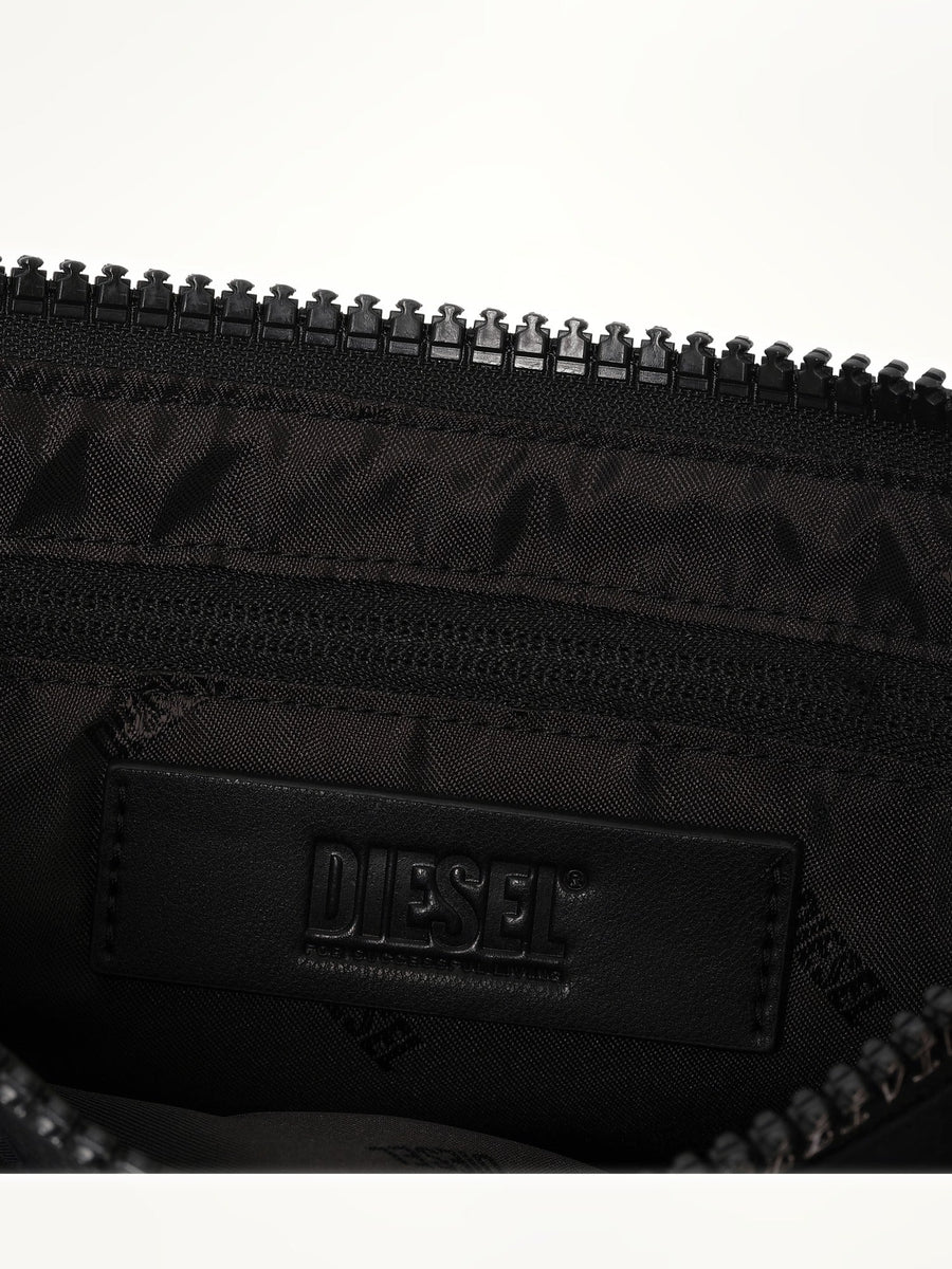Diesel Zip-D Shoulder Bag in Black