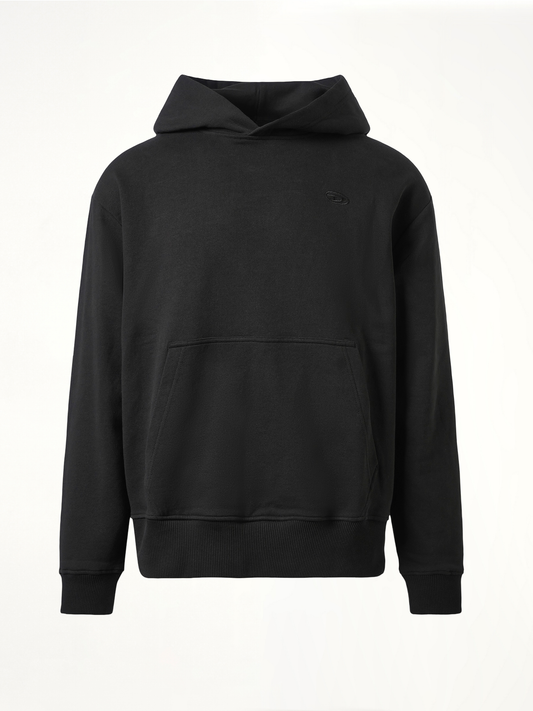S-Macs Oval D Hoodie in Black