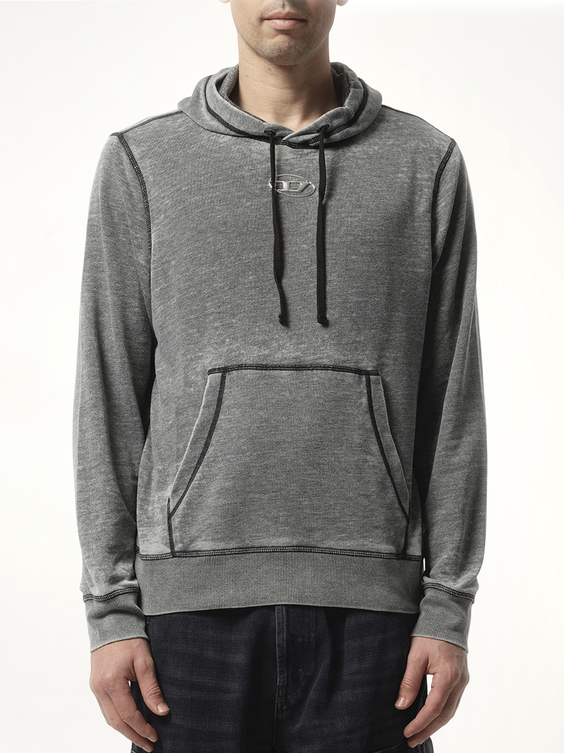 S-Ginn Hoodie in Grey