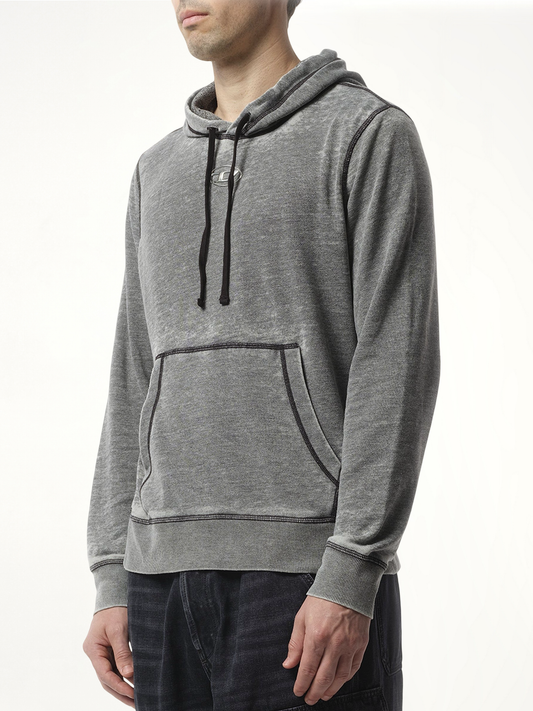 S-Ginn Hoodie in Grey