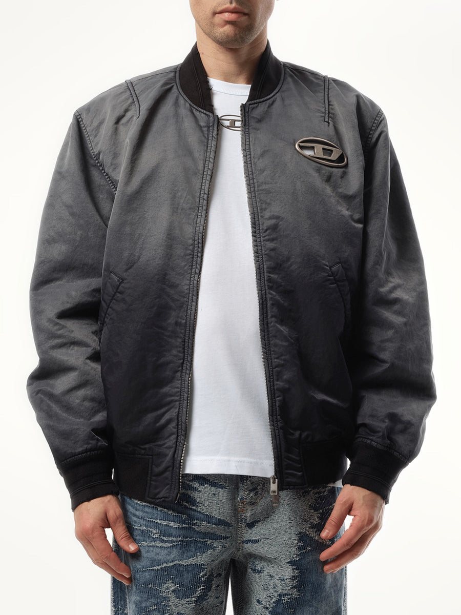 Diesel J-Kepes Bomber Jacket in Blue