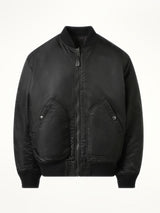 Diesel J-Held Bomber Jacket in Black