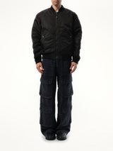 Diesel J-Held Bomber Jacket in Black