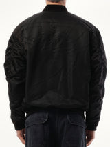 Diesel J-Held Bomber Jacket in Black