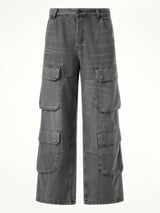 Diesel D-Touch Cargo Pants in Grey