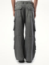 Diesel D-Touch Cargo Pants in Grey