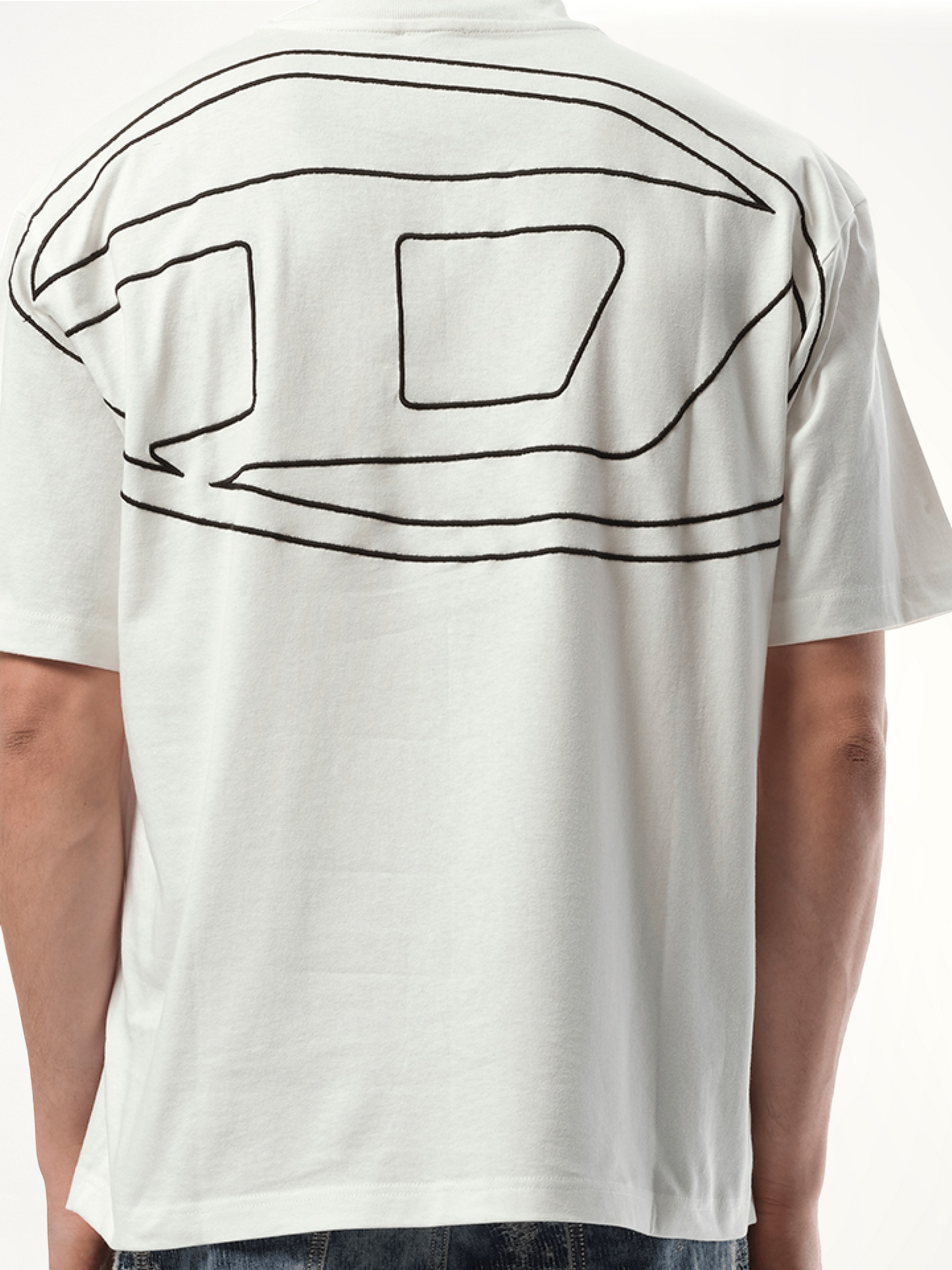 T-Boggy Oval D T-Shirt in White