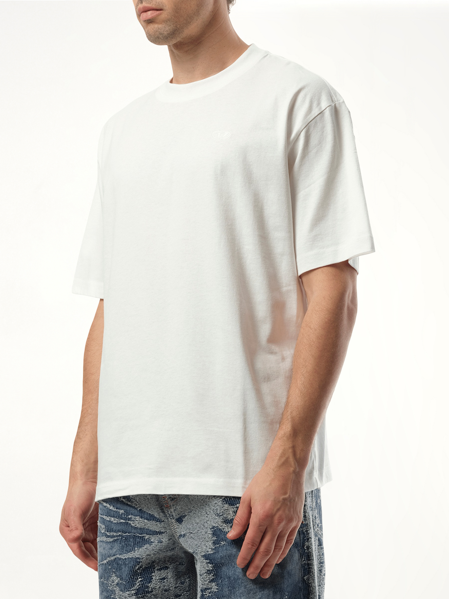 T-Boggy Oval D T-Shirt in White
