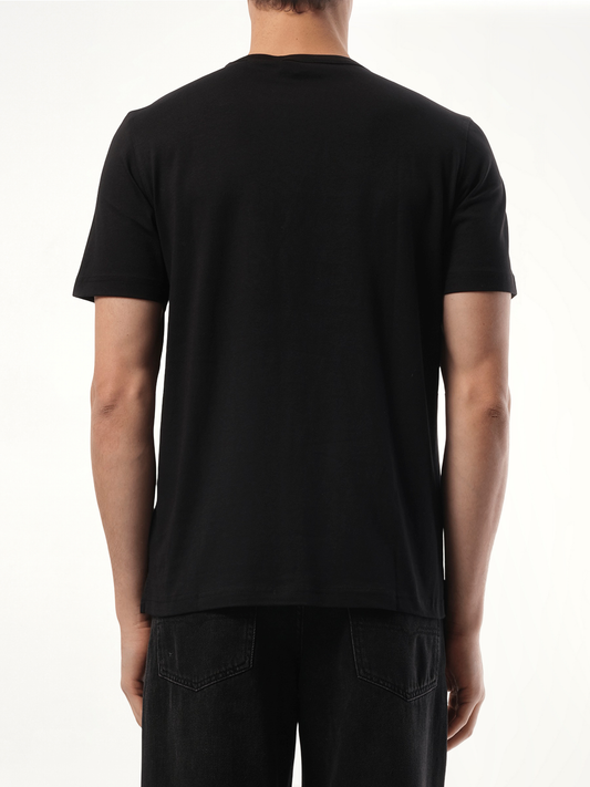 T-Adjust D Logo T-Shirt in Black