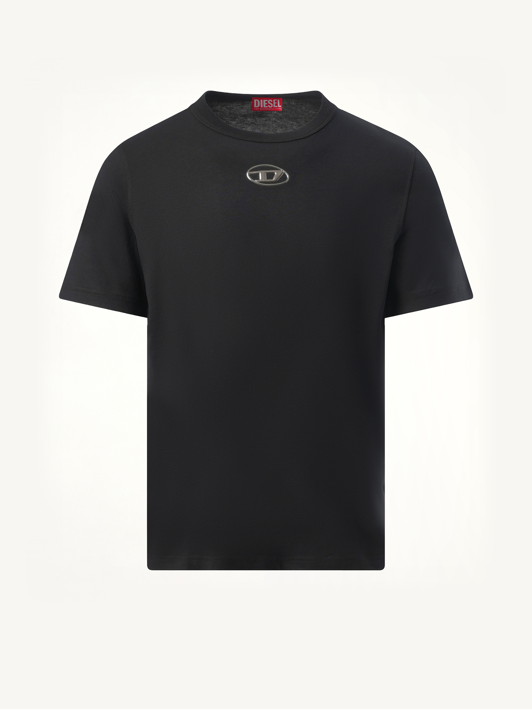 T-Adjust D Logo T-Shirt in Black